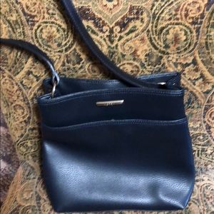 Blue leather Esprit Crossbody Purse